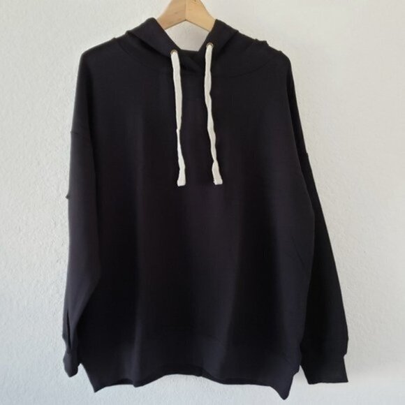 NWT - Super Soft Black David Bitton Buffalo Hoodie - Picture 1 of 4